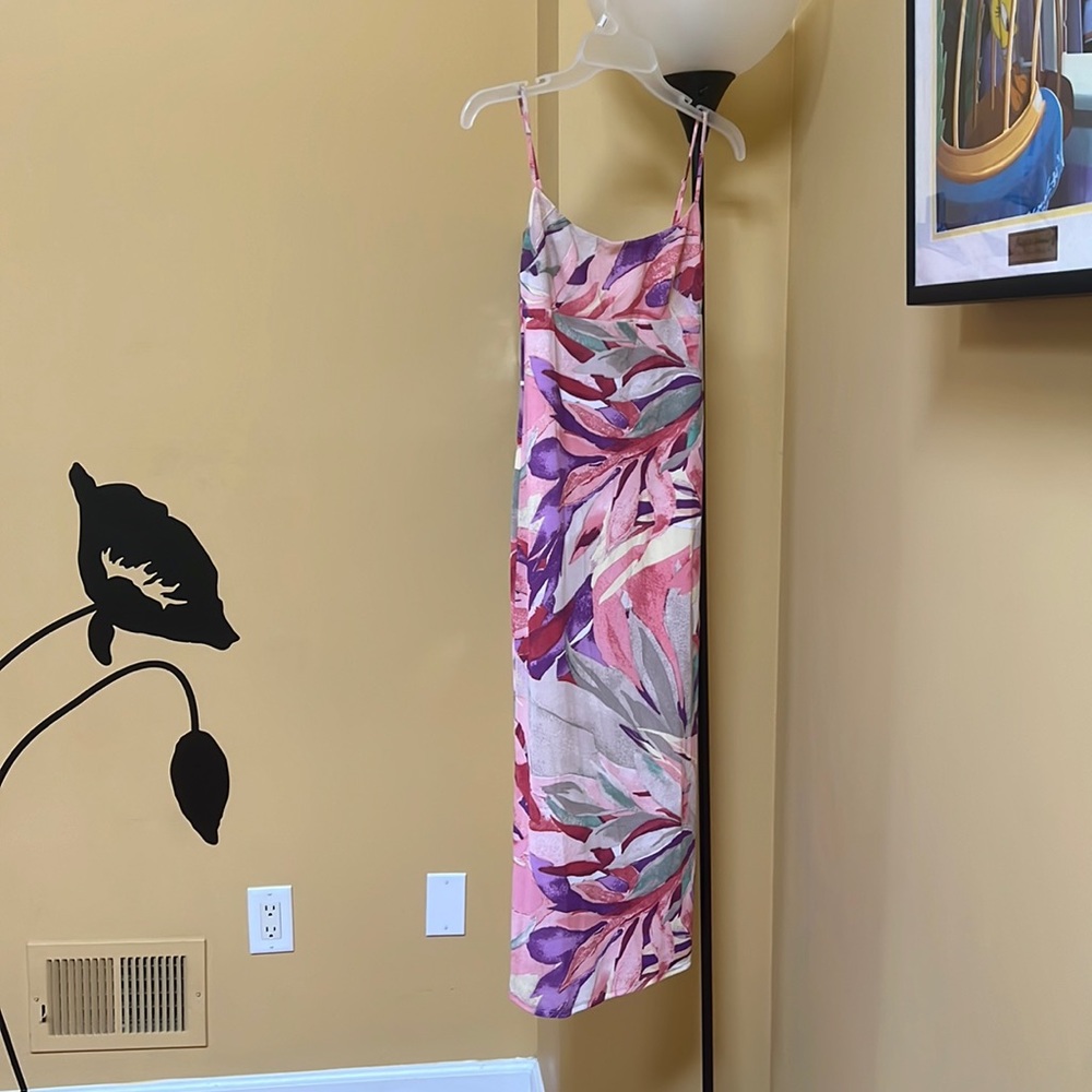 Wayf floral print dress